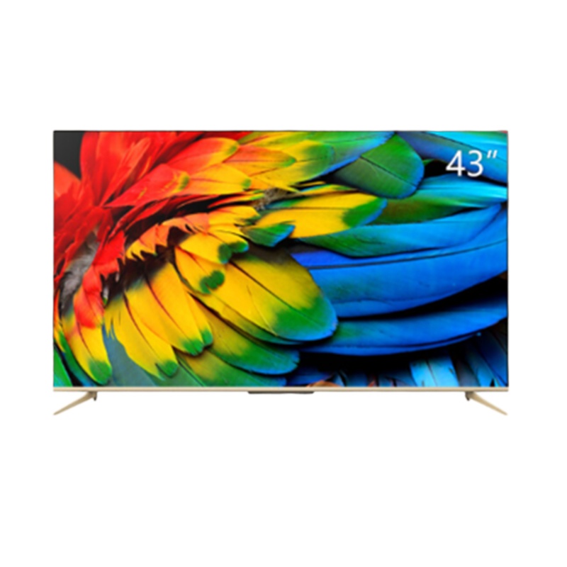 TCL43寸智能4K超薄远程语音智能无线电视 43D9