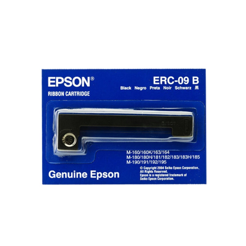 爱普生(EPSON)ERC-09B色带架 色带框 适用M-160K 163 164 180H 181 黑色