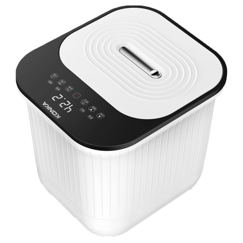 康佳(KONKA)足浴盆KZ-ZY128恒温加热洗脚器自动按摩舒适家用足疗养生太极轮按摩宿舍足浴桶