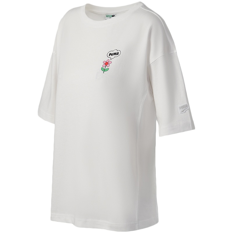 彪马PUMA女装运动服休闲圆领短袖T恤