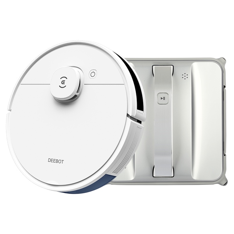 科沃斯（Ecovacs）扫地机器人套餐N8+W83S 地宝窗宝套餐智能家用全自动吸尘器除菌扫拖擦地一体机