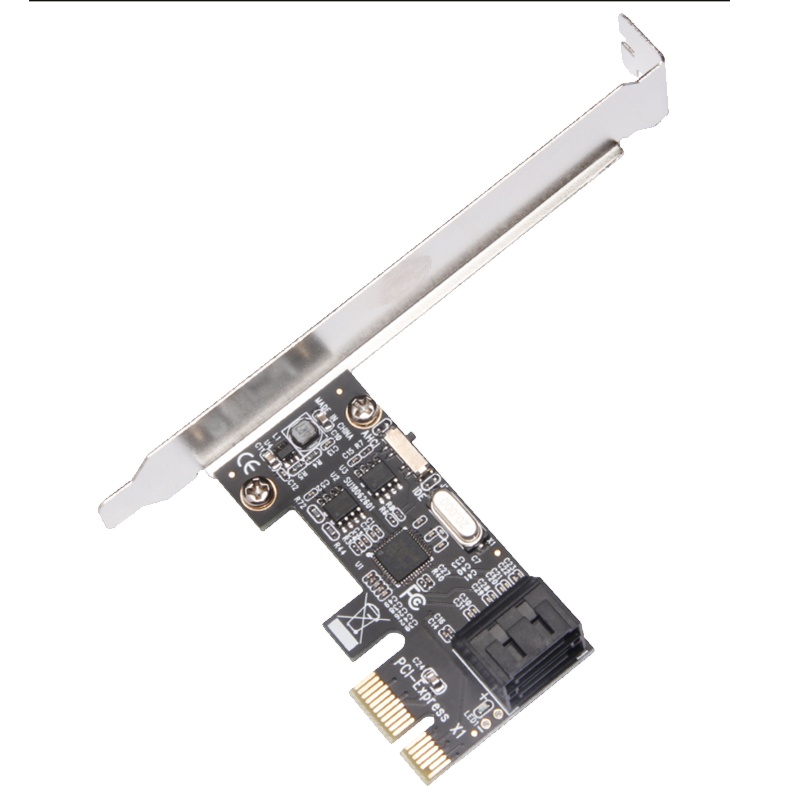 魔羯 MOGE MC2662 台式机SATA3.0扩展卡2口6G PCI-E转SATA3.0硬盘转接卡 SSD固态转接卡