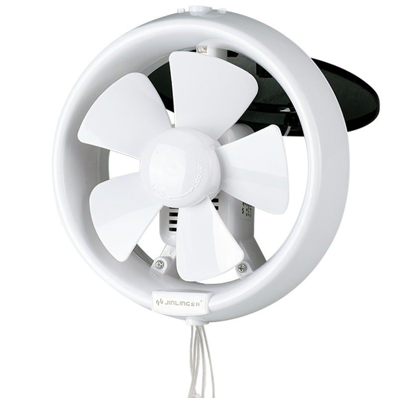 金羚排气扇小排风扇 APC20-2-30(C1)圆形玻璃窗式换气扇窗式浴室厕所抽风机卫生间 安装直径:235~250mm