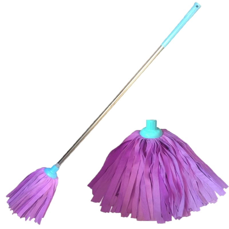 [精选]品轩阁圆头仿鸡皮巾绒墩布吸水不掉毛家用瓷砖地传统拖布