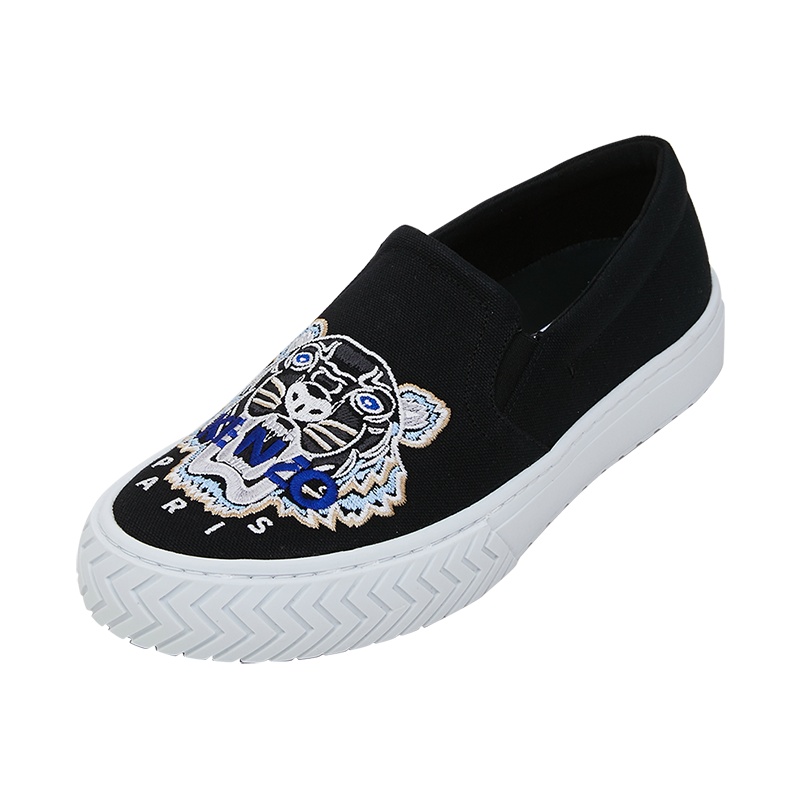 KENZO 高田贤三 2020新款 男士经典虎头刺绣平底鞋高端男士休闲鞋