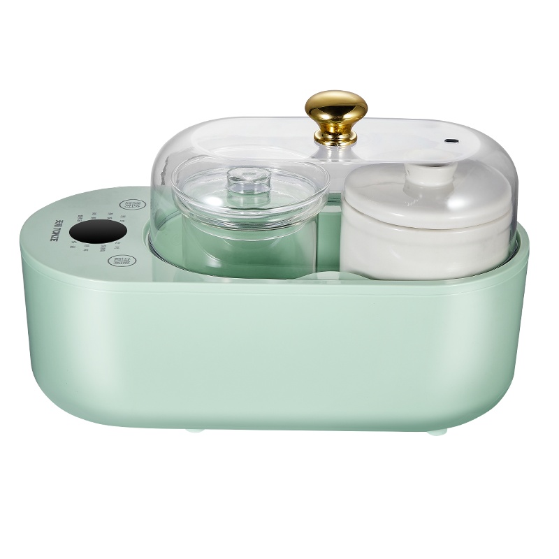 天际DGD8-8AG双胆0.8L燕窝隔水电炖盅炖锅隔水炖bb煲营养汤辅食杂粮煮粥神器不上火免看管轻音快速炖煮