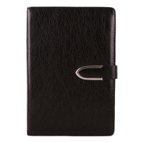 优必利 商务记事本礼盒 A5方扣皮面本金属笔两件套 可定制logo 福利送礼开业庆典周年纪念品定制礼盒 2506礼盒