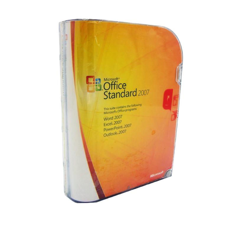微软(Microsoft) 原装正版office办公软件 office 2007 英文标准版 彩包