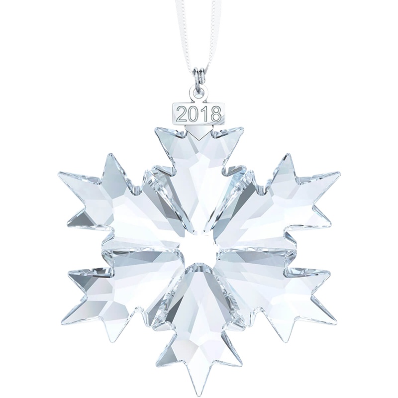 SWAROVSKI施华洛世奇 18年圣诞大雪花挂件车挂 其他 馈赠5301575