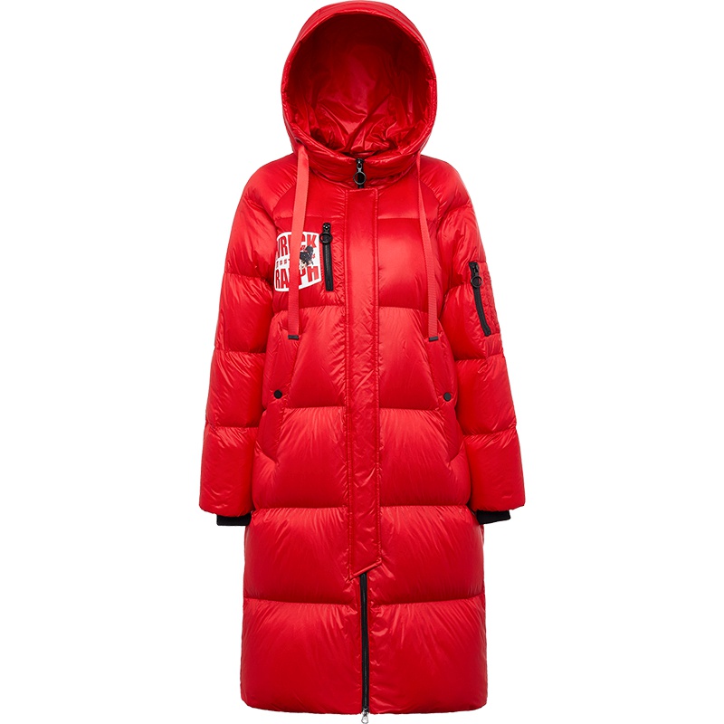 波司登2018新款长款女士羽绒服无敌破坏王系列合作款
