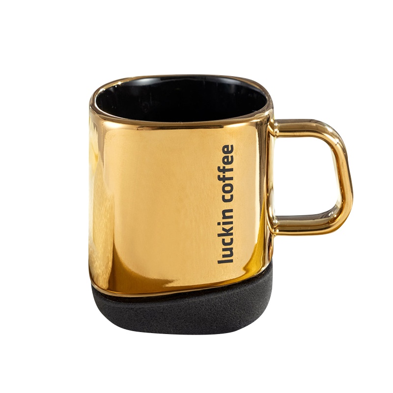 瑞幸咖啡(luckin coffee)黄金时代马克杯创意咖啡杯大容量杯子