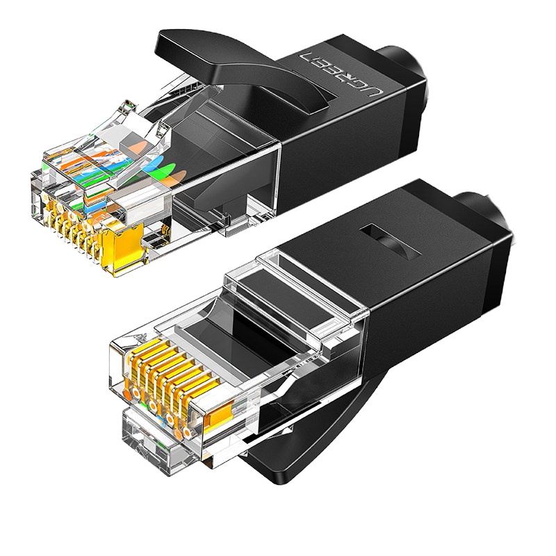 绿联（UGREEN）六类CAT6类网线 千兆网络连接线工程家用电脑宽带监控非屏蔽8芯双绞成品跳线 黑20米20166