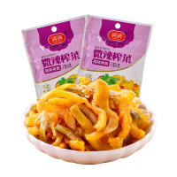 涧涧微辣榨菜开胃下饭菜62g*10包早餐配菜鲜爽可口独立包装