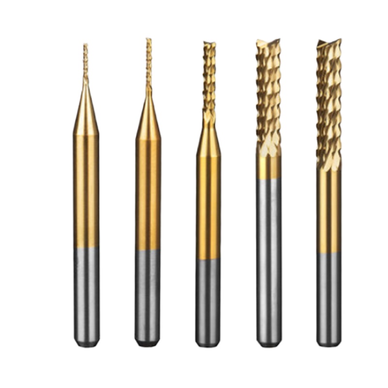 企购优品 沪豪涂层PCB玉米铣刀钨钢合金 2.0mm 10只装