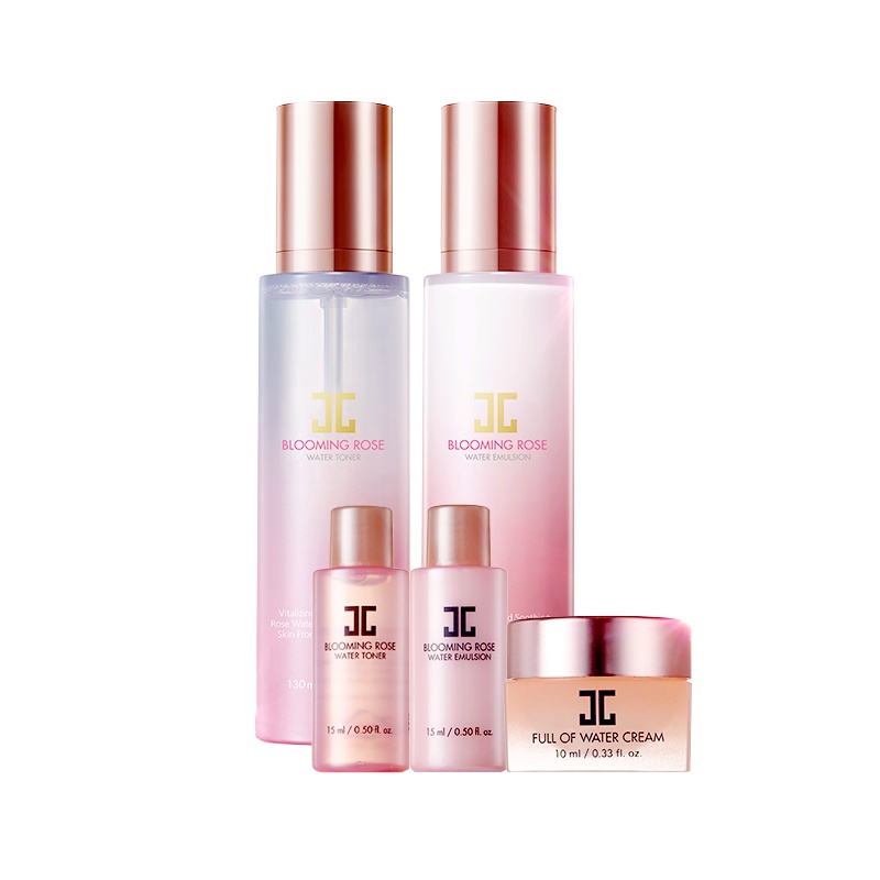 JAYJUN玫瑰净白焕能水乳套盒 不含洁面乳