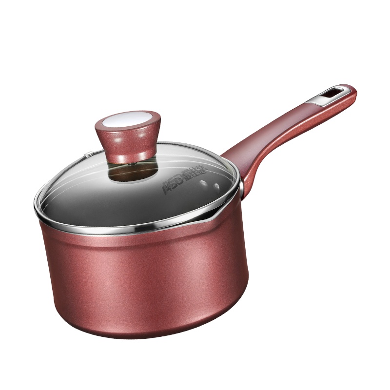 爱仕达(ASD)不粘奶锅16CM 家用多功能带蒸格蒸锅轻便加厚煮汤锅热牛奶锅婴儿辅食锅易洁省时煮面小炖锅燃气电磁炉通用锅