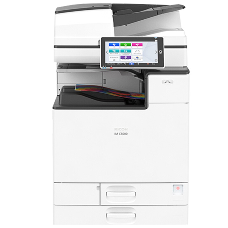 理光(Ricoh)IM C6000 A3彩色多功能数码复合机 主机+双面同步送稿器