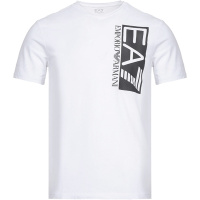 EMPORIO ARMANI EA7 阿玛尼 男士LOGO图案棉质短袖T恤 3GPT57 PJ03Z