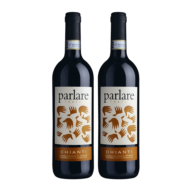 意大利原瓶进口葡萄酒 派拉雷凯安缇 干红葡萄酒Parlare DOCG 双支装750ml*2