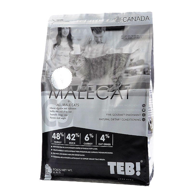TEB!汤恩贝C9肉蔬纤维公猫发育配方专用猫粮猫粮猫干粮4.4磅2kg