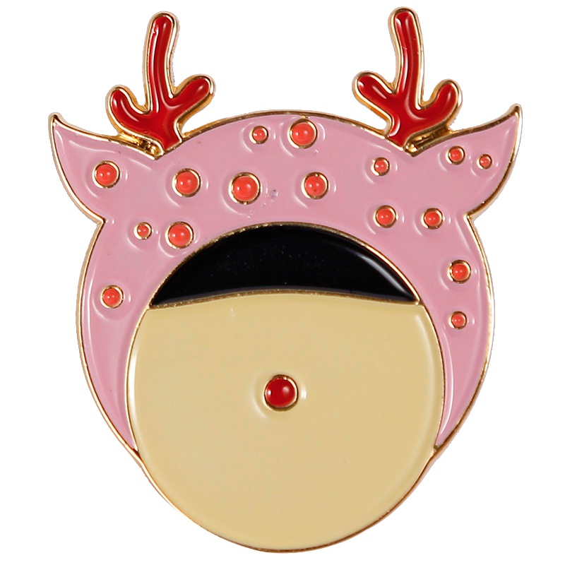 什物计画徽章 梦自己麋鹿(粉色)