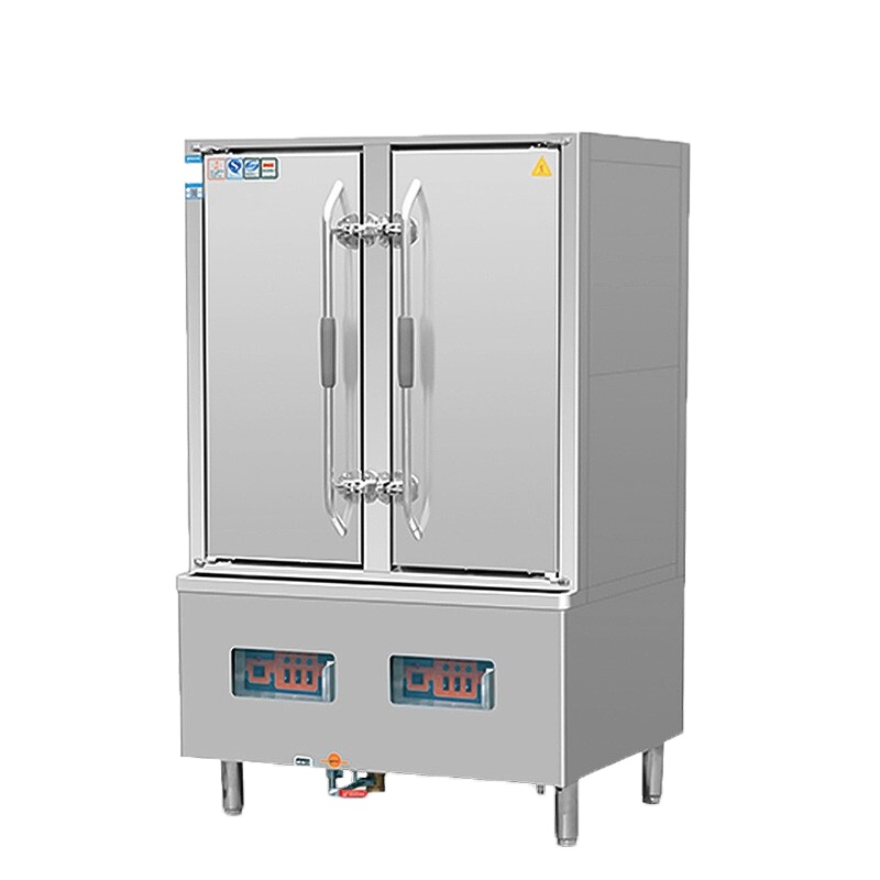 乐创( lecon) 商用海鲜蒸柜 食堂酒店双门电蒸柜 工程款 LC-J-SM36A