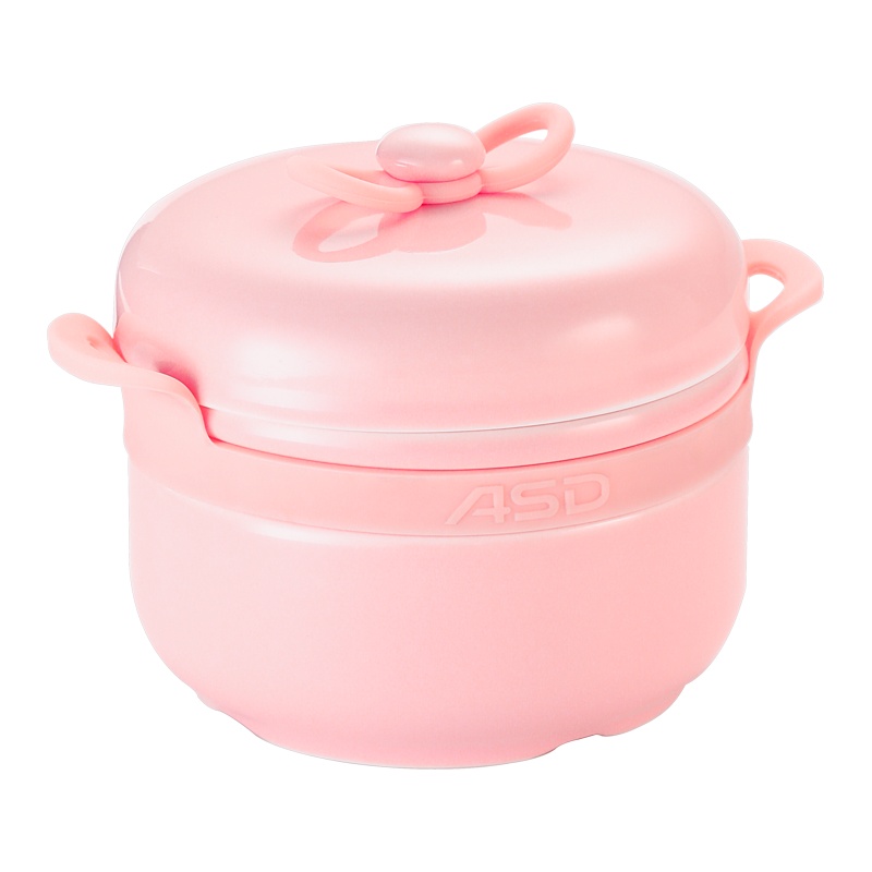 爱仕达炖盅隔水陶瓷带盖双耳中式燕窝炖碗蒸蛋盅炖罐养生小汤盅RXC04K4WG