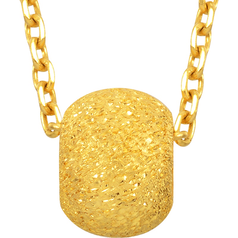 周生生(CHOWSANGSANG) 足金串珠吊坠14426P 计价