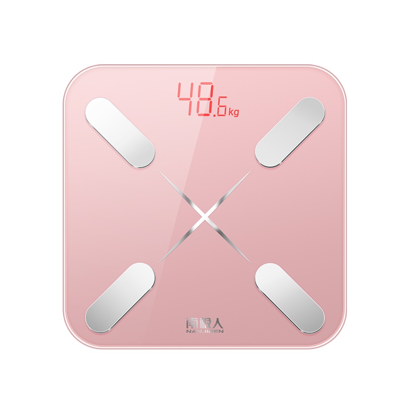 南极人(Nanjiren)南极人智能体脂秤BT-909体重秤精准家用健康秤测人体成人秤小型可爱女小巧