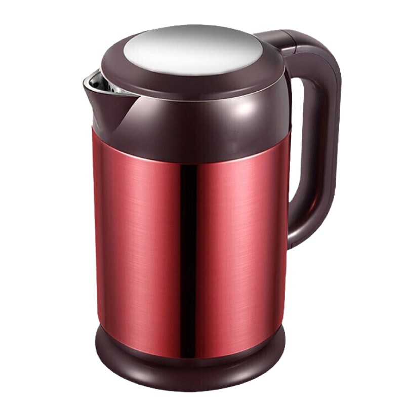 1.7L 大容量不锈钢双层防烫电水壶