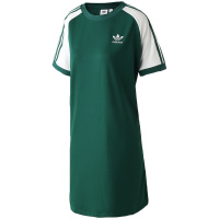 【自营】adidas阿迪达斯三叶草女子连衣裙插肩休闲运动服CE4963...