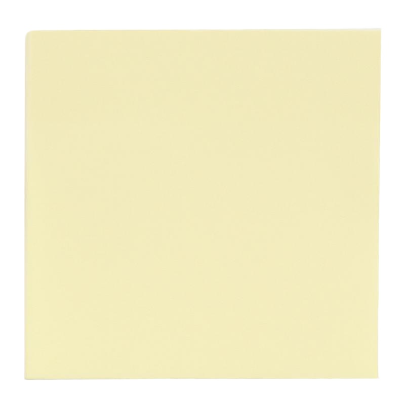 得力7733百事贴(淡黄)76*76mm(12包/盒)便利贴 N次贴 便签本 便条纸索引纸 记事备忘贴