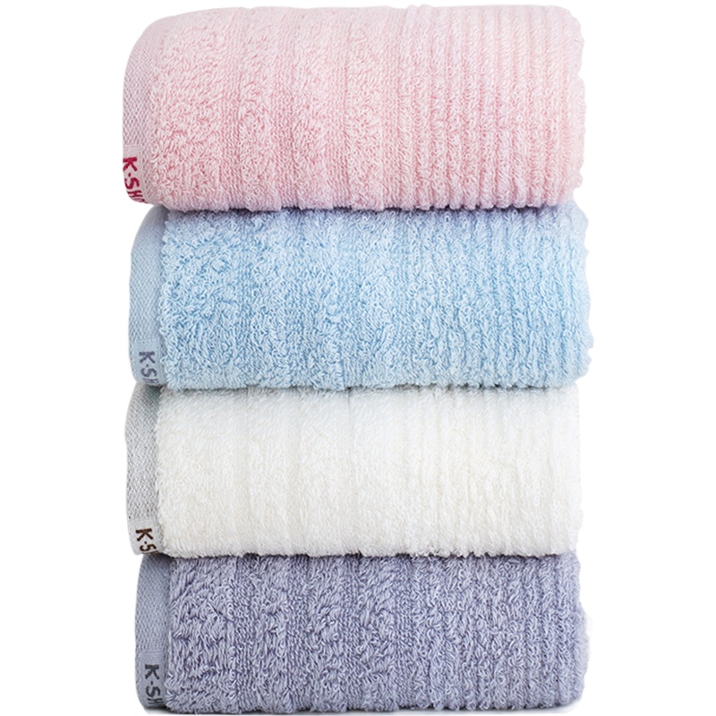 金号(KING SHORE)1条装纯棉毛巾加厚大毛圈耐用无毛絮超柔吸水男女情侣家用洗脸巾毛巾