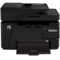 惠普(hp)M128FN 黑白激光打印机 A4复印扫描传真四合一体机