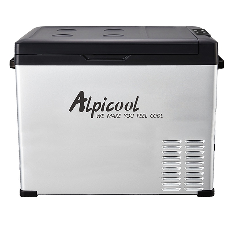 冰虎(Alpicool)车载冰箱压缩机制冷C50升车家两用24v12v户外冷冻或冷藏冷柜制冰货车汽车车载小冰箱