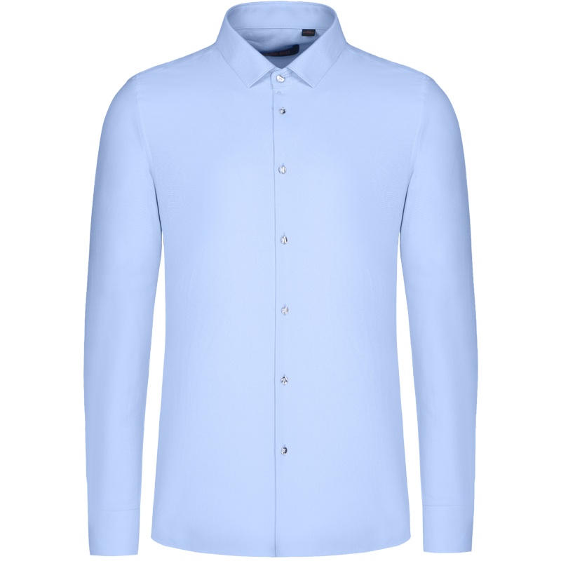 诺丁山秋季男士格子衬衫 长袖韩版潮 帅气纯色 长袖衬衫NC770060