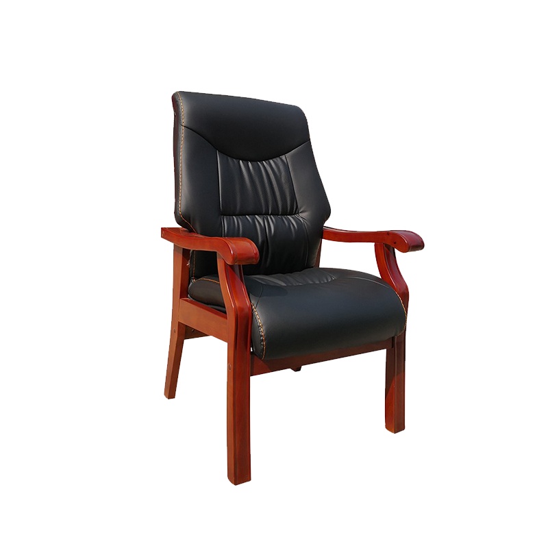 富和美(BNF)办公家具办公椅家用椅子座椅会议椅洽谈椅实木架皮办公椅电脑椅领导椅子老板椅大班椅89大班椅