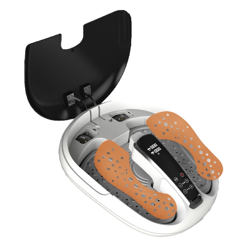 科爱元素 科爱脚灸仪 脚底按摩器足疗机热敷足部按摩器足底按摩器按摩仪艾灸足灸仪器 足疗理疗温灸仪中医保健