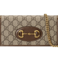 【预定】GUCCI 1955 马衔扣链带钱包621892 19*10*4CM