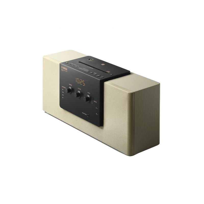 雅马哈(YAMAHA) TSX-B141(G) CD机 USB播放机 迷你音响 无线蓝牙音响 香槟金色