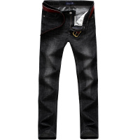 袋鼠(DAISHU) 2019夏季新品 中年商务休闲棉弹舒适牛仔裤 KC2259811A51