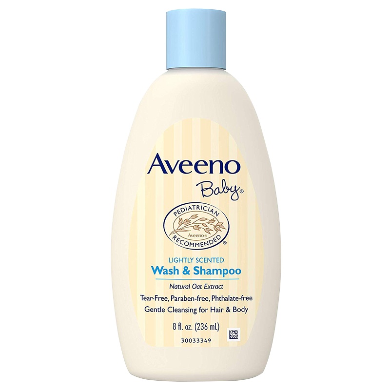 艾惟诺Aveeno婴幼儿无泪洗发露沐浴液二合一 236ml 适合0岁以上