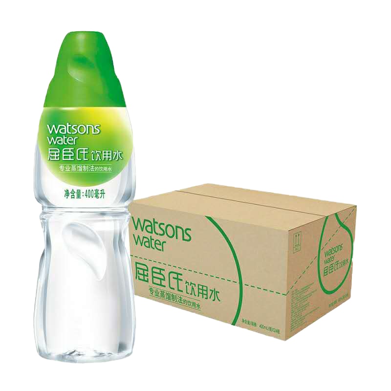 屈臣氏蒸馏水400ml*24瓶