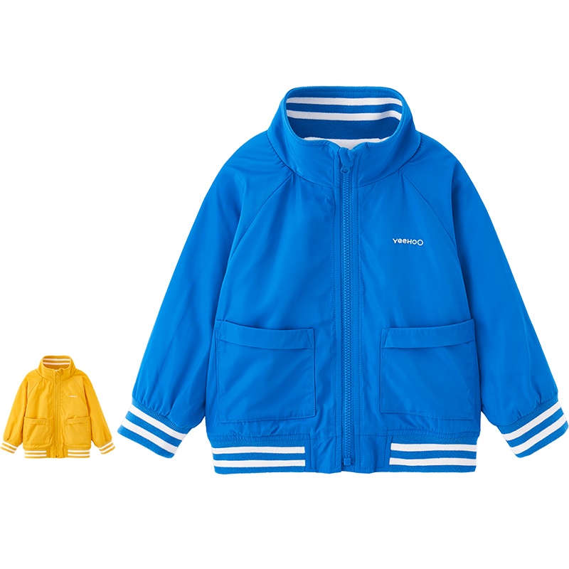 英氏男童外套儿童洋气风衣外套秋装春秋新款 10792218 10792219