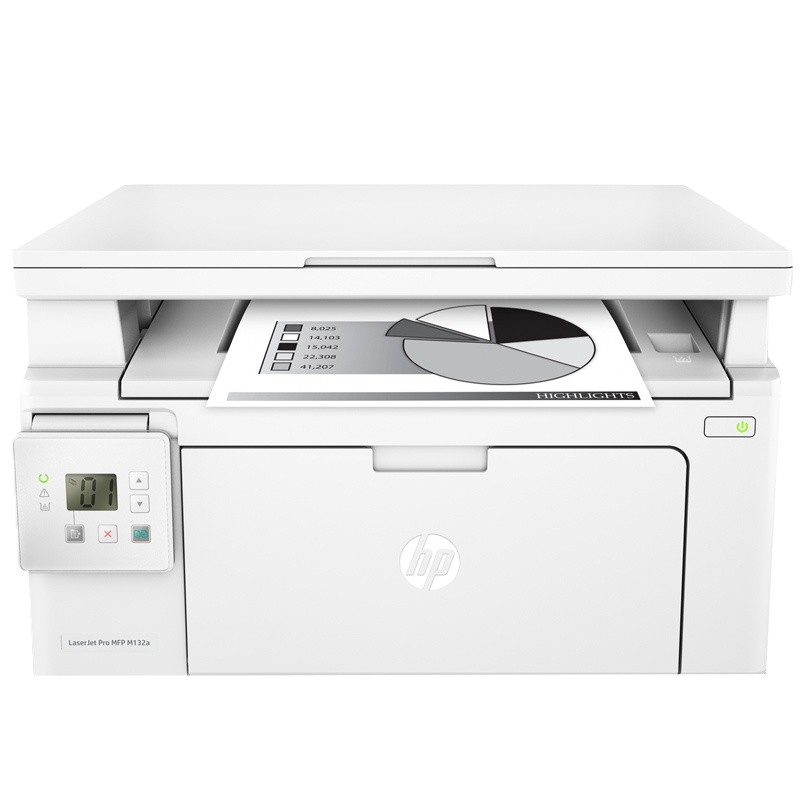 惠普 (HP) LaserJet Pro MFP M132a 黑白激光多功能一体机