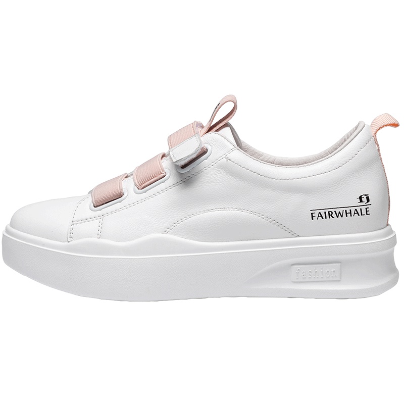 马克华菲女鞋2020新款港风板鞋女韩版ulzzang百搭魔术贴ins复古夏季小白鞋女