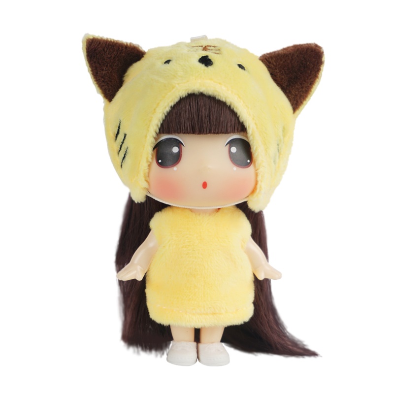 女孩男孩玩具生日礼物冬己9CM生肖娃娃FDE0903虎