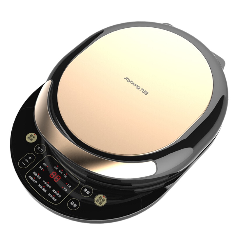 九阳(Joyoung)电饼铛JK-30E11 食品级不粘涂层 双面煎烤烙饼机微电脑式智能控制 上下盘单独加热
