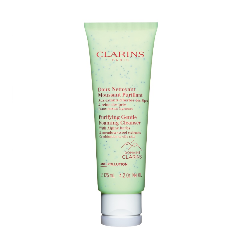 CLARINS娇韵诗平衡泡沫洁面膏125ml 控油平衡 深层清洁 油性肤质通用 洗面奶