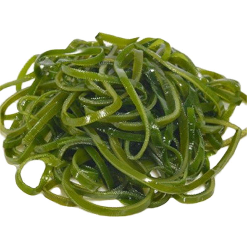 盐渍海带丝 5斤 嫩绿 厚长丝 海带 海白菜 火锅食材 干货 海藻菜 批发麻辣烫菜食材 约3斤薄海带边丝